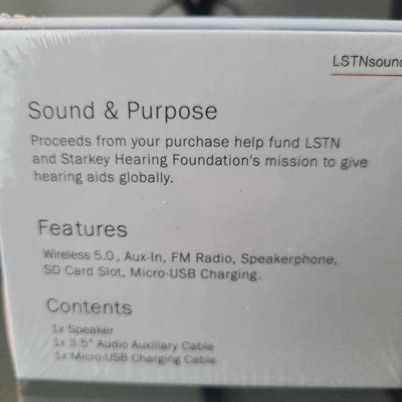 LSTN Sound.co Wanderlust Bluetooth speaker - Picture 6 of 6
